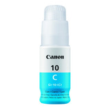 Botella De Tinta Canon Cian Gi-10 170ml G6010 G7010