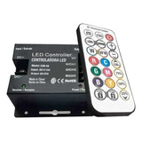 Controladora Rgb Con Control Remoto Rf 12-24v Para Tira Led