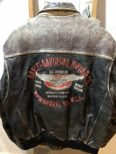 Jaqueta Harley Davidson Vintage Rara Tam G G