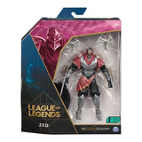 Muñeco Zed League Of Legends - 1° Edicion - Premium