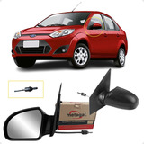 Retrovisor Original Fiesta 09 2010 2011 2012 Metagal Manual