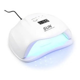 Lampara Led Uv De Uñas Profesional Secado Rápido 54 Watts 