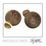 Argentina Moneda 10 Centavos 2008 Acero (error) Km-107a Unc
