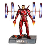 Homem De Ferro Mark 50 Com Plataforma Zd 18 Cm Iron Man Mk L