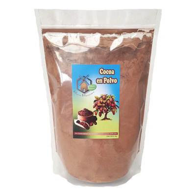 Cocoa En Polvo Ideal Para Repostería 100% Cacao Natural 1kg | MercadoLibre
