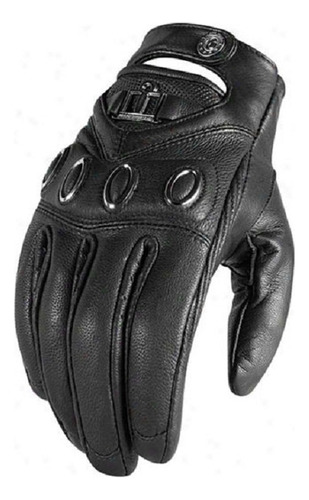 Guantes De Cuero Icon Usa Mujer Talle Small 3302-0158