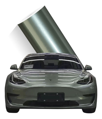 Vinil Wrap Verde Ferrari Brillante Metalico Luxury 1x1.52m