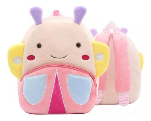 Mochila Infantil Bebe Creche Escolar Animais De Mini