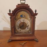 Reloj Mecánico De Mesa Franz Hermle Mod. 340-020a C/sonería 
