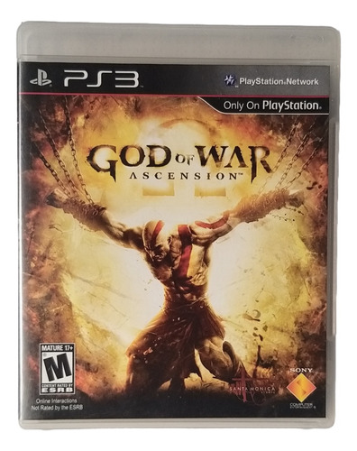 God Of War Ascension Ps3 Físico Original