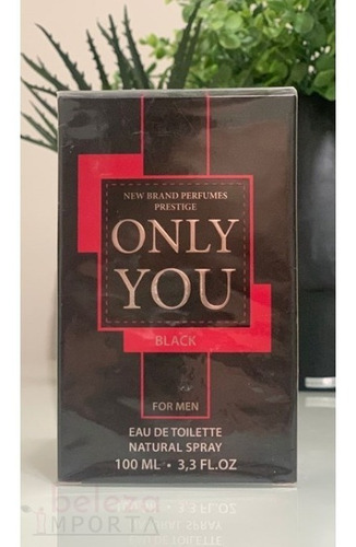 Perfume Only You Black New Brand Masculino Edt 100ml