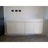 Mueble Tv Modular Laqueado Minimalista Moderno Hook