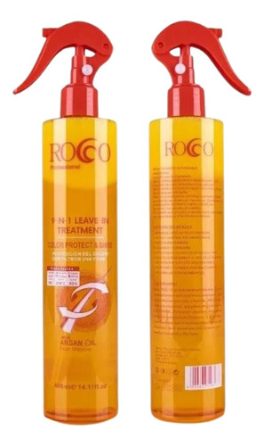 Protector Térmico 9 En 1 Rocco Anti-frizz/protege/brillo