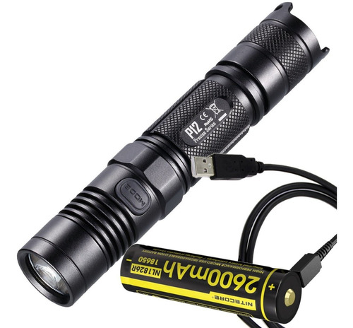 Nitecore P12 1000 lúmenes Compacount Tactical   linterna Led