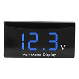 Medidor De Voltaje Digital De 12 V, Medidor De Panel De Volt