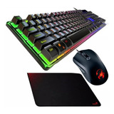 Combo Kit Gamer Genius Scorpion Teclado K8 Mouse Gx600 Y Pad