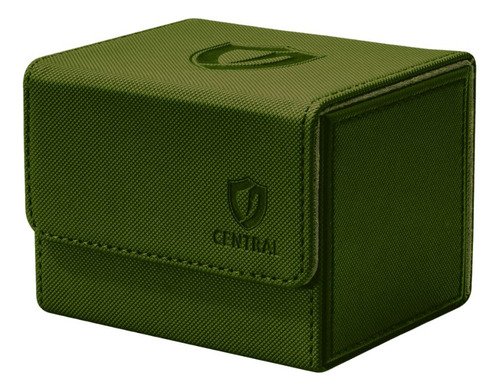 Deck Case P/ Card Game Central Vault Forte 100+ - Verde