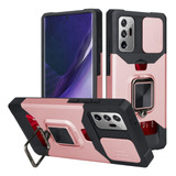 Funda Para Samsung Galaxy Note 20 Ultra / Rosa Y Negra