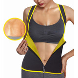 Mujeres Cintura Entrenador Caliente Neopreno Polera Sauna Tr