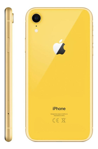 Apple iPhone XR 128gb - Amarillo Impecable Con Caja Original
