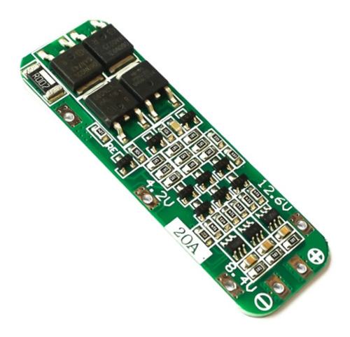 Proteção 3s Bms Para 3 Baterias 18650 Li-ion 20a 64x20x3.4mm