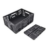 Caja Plastica Plegable Apilable 48x35x18,3 Cm Tactix 