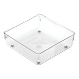 Organizador Para Cajón Linus 6x6x2 Plástico Transparente