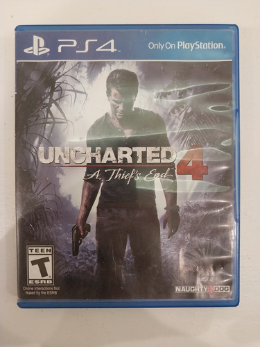 Uncharted 4 A Thief's End  Fisico Ps4