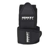 Cintas Rodilleras Blackpro Monkey Power Con Velcro Gym Knee