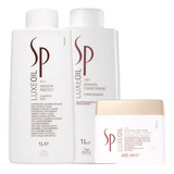 Wella Sp Luxe Oil Kit Shampoo + Condicionador + Máscara