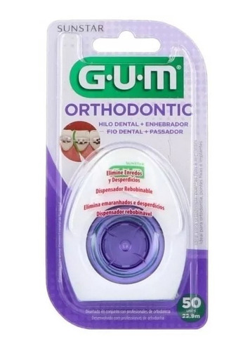 Hilo Dental Gum Para Ortodoncia Brackets ( 2 Pack )