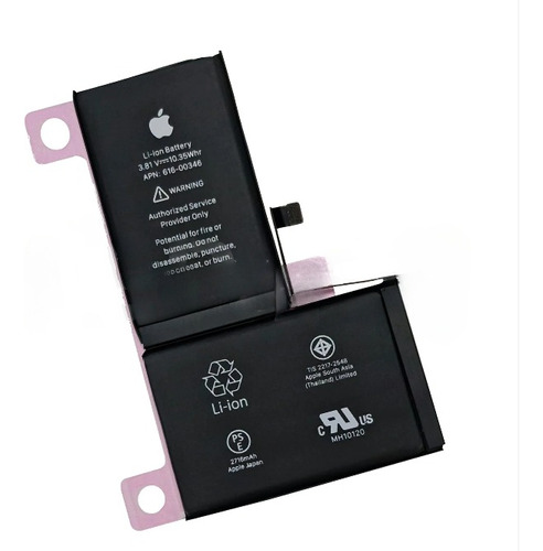 Bateria Para iPhone X 2716mah Saúde 100% + Adesivo