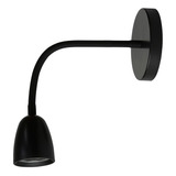 Luminária Arandela Taschibra Direct 4w Led Articulada Preta