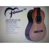 Guitarra Criolla Fonseca 25 M + Funda Acolchada
