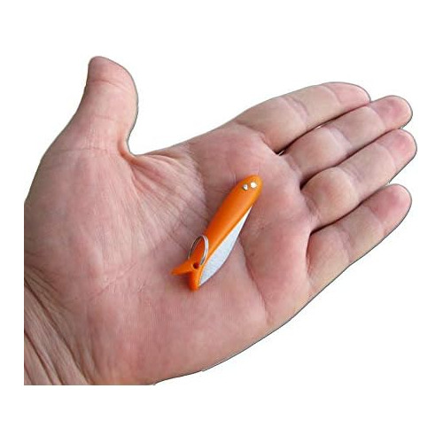Smal Mini Micro Knife - Handmade Key Ring Pocket Foldin...