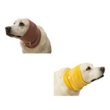 Ddfs No Shake Ear Wrap, (paquete De 2) Calmante Perro Cálido