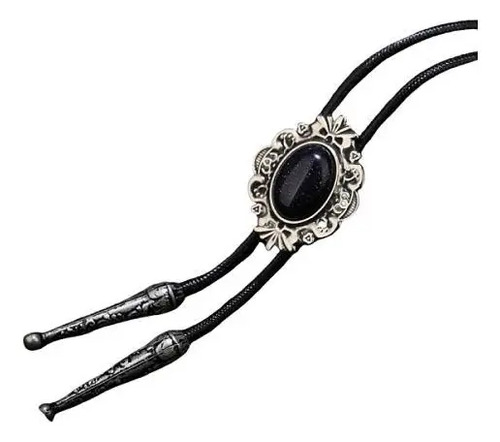 Corbata Bolo Estilo Vintage Cordón Joya Para El Cuello