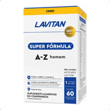 Multi Vitaminas A-z Homem Super Formula 60 Comp Lavitan