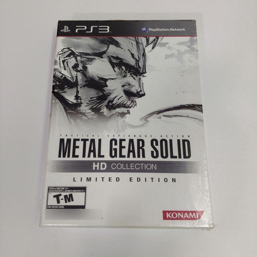 Metal Gear Solid Hd Collection Limited Edition Ps3