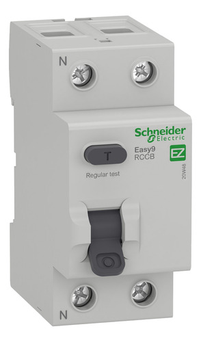 Disyuntor Diferencial Bipolar Schneider 2x40a Easy9 40a 30ma