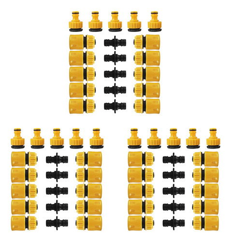 Juego De 60 Conectores Para Mangueras De Jardín, Conector De