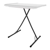 Mesa Personal 68cm Plegable Altura Ajustable Blanca Newstorm Color Blanco