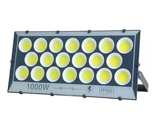 Foco Led Reflector Plano Tipo Estadio Cob Led 1000w