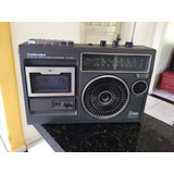 Rádio E Gravador Toshiba 6100  ( Auto Falante Queimado)