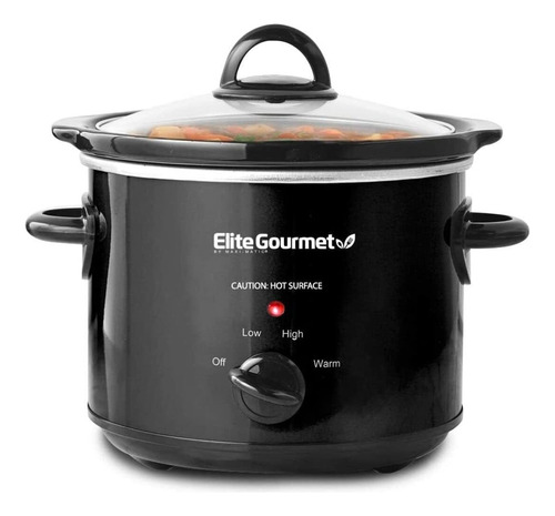 Olla Eléctrica Elite Gourmet Mst-350b , P/ Cocción Lenta