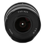 Lente Ojo De Pez F5.6, Gran Angular De 10 Mm Para M5 M6 M6 I