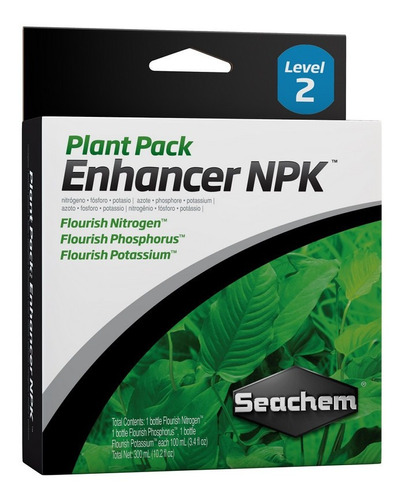 Pack Abono Premium Plantas Acuario Seachem Enhancer Npk