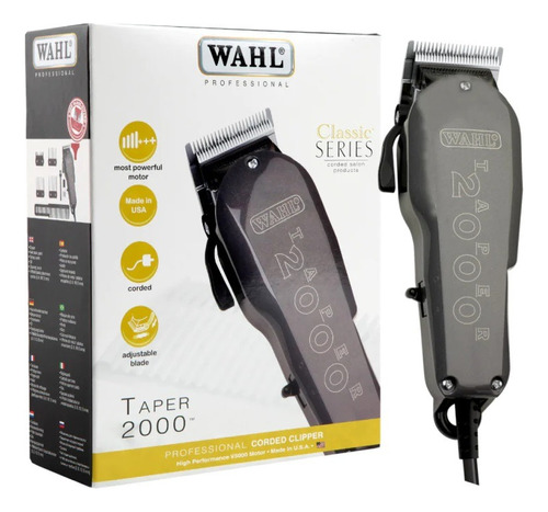 Maquina Peluqueria Wahl Classic Series Taper 2000 Cortadora 