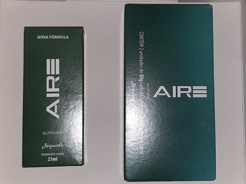 Kit Aire Altitude - Colônia Masc. 25ml + Sabonetes Em Barras