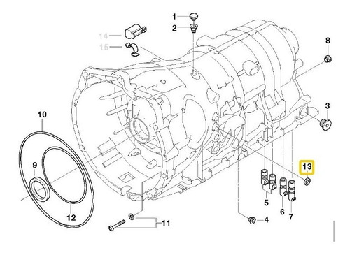 Sello / Estopera Palanca De Cambios Caja 571213 Bmw  E36 E46 Foto 2